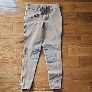 Ride-ap Kids Tan Riding Pants